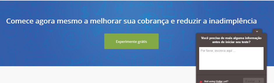 Pop up aparece quando o visitante lê 50% da página de vendas Pop up aparece quando o visitante lê 50% da página de vendas